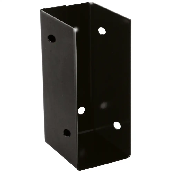2x4 CAJA DE FIJACION ALETA INTERIOR CON PERFORACION LATERAL 