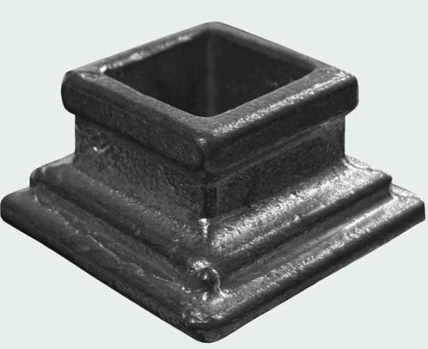 517-2C INTERMEDIO SIMPLE CUADRADO GRANDE -ALUMINIO- ■ 20x20 23 43 Al. Silumin