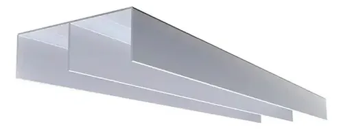 [Lamarina] x 2 MTS GUIA SUPERIOR DOBLE 