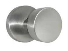 [Lamarina] Pomo fijo centrado acero inox